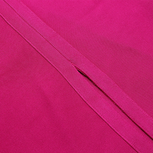 Saia Midi Bandage com Zíper Elegante